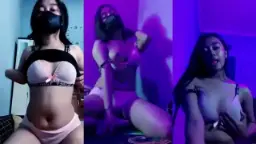 Dedek Mell Cantik Binal Mangolive, Temani Malam Jumat Dengan Goyangan Panas