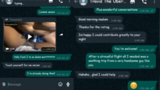 Obrolan Mesum Whatsapp Dengan Supir Uber