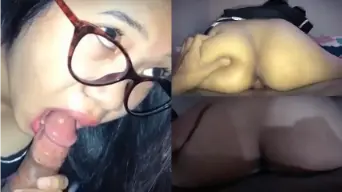 Pov: Menghabisi Pacar Berkacamata Dengan Tubuh Montoknya