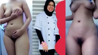 Renata Berjilbab Terekam Video Mesum Sembur Cairan Panas 05