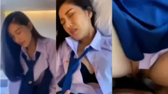 Cewek Sma Ganas Ngehot Di Hotel Bikin Heboh