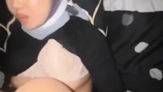 My Little Hijab Cum In Pussy