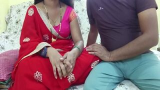 Istri Muda Berdandan Saree Merah Menggoda Devar Di Video Panas Bengali