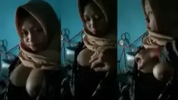 Mainin Payudara Pacar Abg Berjilbab