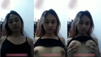 Tiktoker Cantik Pamer Tetek Montok Buat Pacar Di Video Panas 01