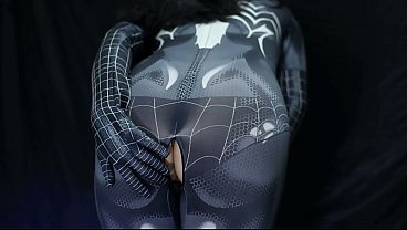 Cewek Montok Tobrut Cosplay Spiderman Digituin Tukang Becak, Bokep Indonesia Paling Hot