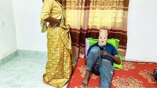 Bhabhi Seksi Bergaun Saree Bercinta Panas Dengan Suami