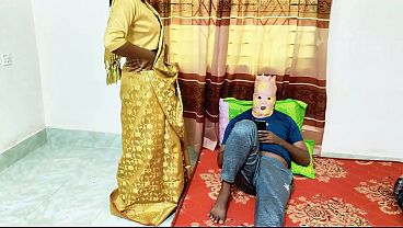 Bhabhi Seksi Bergaun Saree Bercinta Panas Dengan Suami