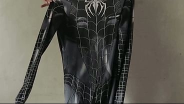 Bokep Indo Viral Terbaru, Cewek Cosplay Spiderman Dientot Sampai Banjir