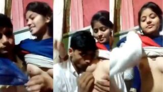 Orang Mesum Ngempet Tetek Sepupu Montok Di Video Mms Desi