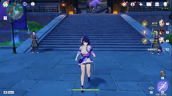 Raiden Shogun Pake Yukata Transparan, Mod Bikinan Hexi Wang, Bikin Liur Netes.
