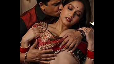 Hot Desi Bengali Bhabhi, Empuk Dada Ditekan, Romansa Panas Di Atas Ranjang
