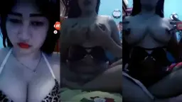 Cece Intan Pamer Memek Sambil Remas-remas Toket Gede Yang Montok.