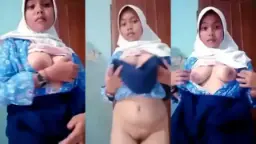 Smp Hijab, Seragam Sekolah Masih Nempel, Siap Digoyang Abis-abisan.