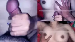Tangan Mulusku Mainin Kontol Pacar Sampe Crot.