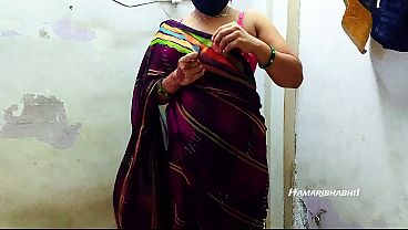 Bikin Mlak-mlak Banget! Bhabhi India Pake Saree Panas, Siap Digaruk Sampai Njerit.