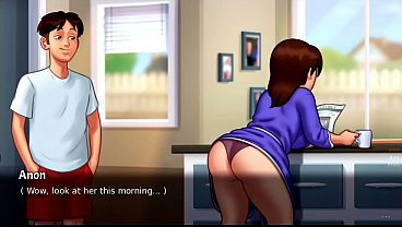 Ibu Tiri Buka Pintu…semua Berubah Total (18+) | Adegan Baru | Summertime Saga