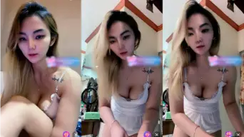 Live Belahan Toket Mulus Cici Bai, Bikin Klepek-klepek Sampai Ngiler