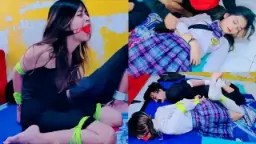 Pulang Sekolah, Langsung Diiket, Fetish Bdsm Masukin Dalam!