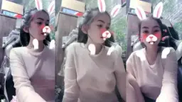 Tami Pamer Tetek Bening, Mangga Menggoda Keliatan Banget