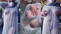 Tante Jilboobs Baju Transparan Ngentot Di Luar