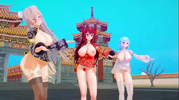Mmd Vtuber Cina Malam Imlek, Goyangannya Bikin Makin Panas 【kkvmd】 (karya 熊野ひろ)
