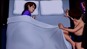 Ibu Tiri Gak Perlu Bicara, Cukup Gerakan Badan Aja Udah Bikin Ngaceng (18+)
